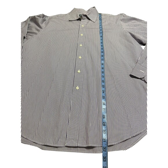 🔥 Polo Ralph Lauren Curham Purple Stripe LS Buttondown XL EUC! 🔥 - Picture 9 of 10